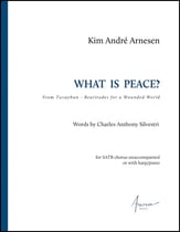 What Is Peace? SATB choral sheet music cover